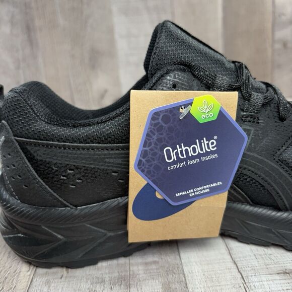 Asics GEL Venture 9 Men's Size 9 Extra Wide Trail Running Shoes Sneakers Black - Picture 12 of 13